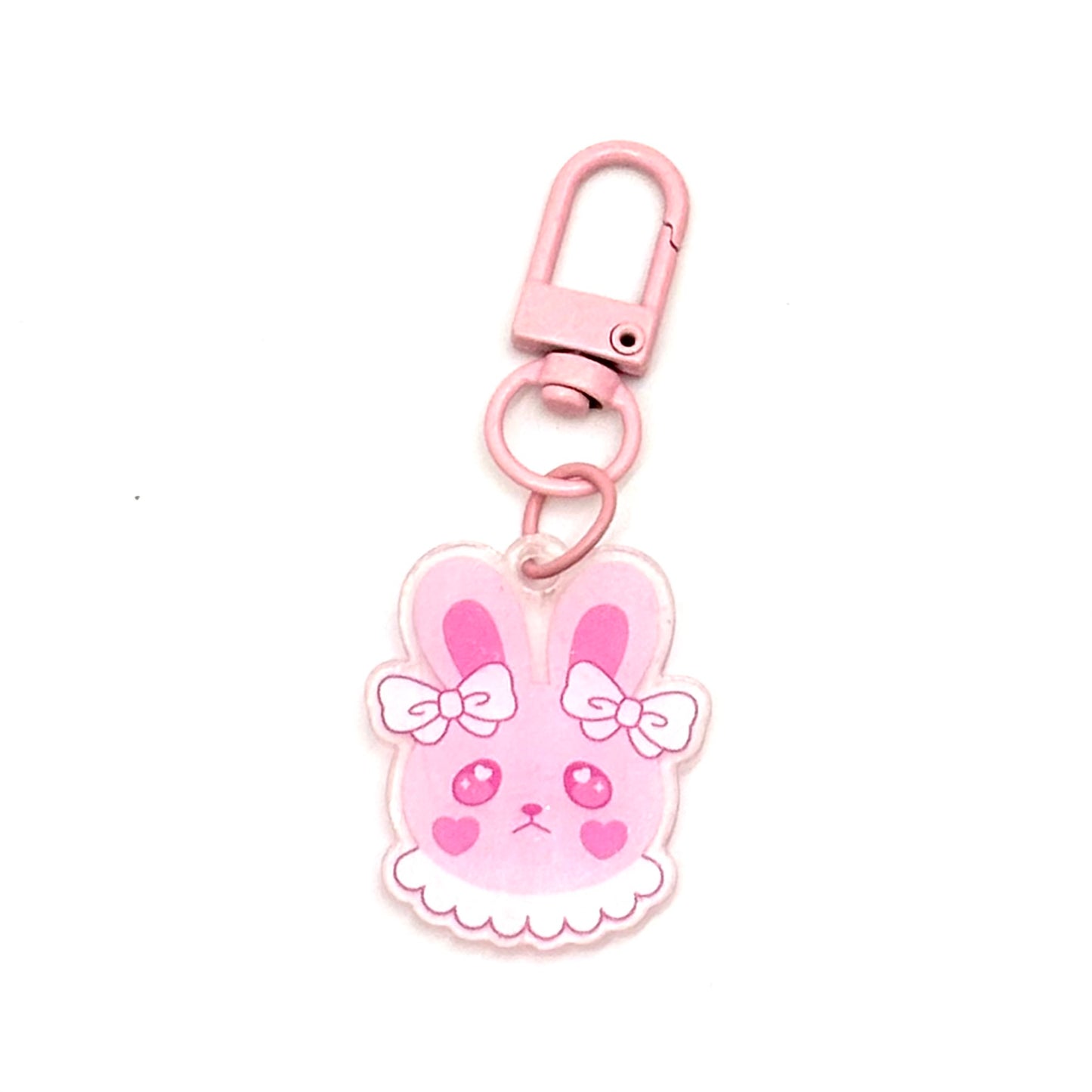 Clown Bunny mini-keychains