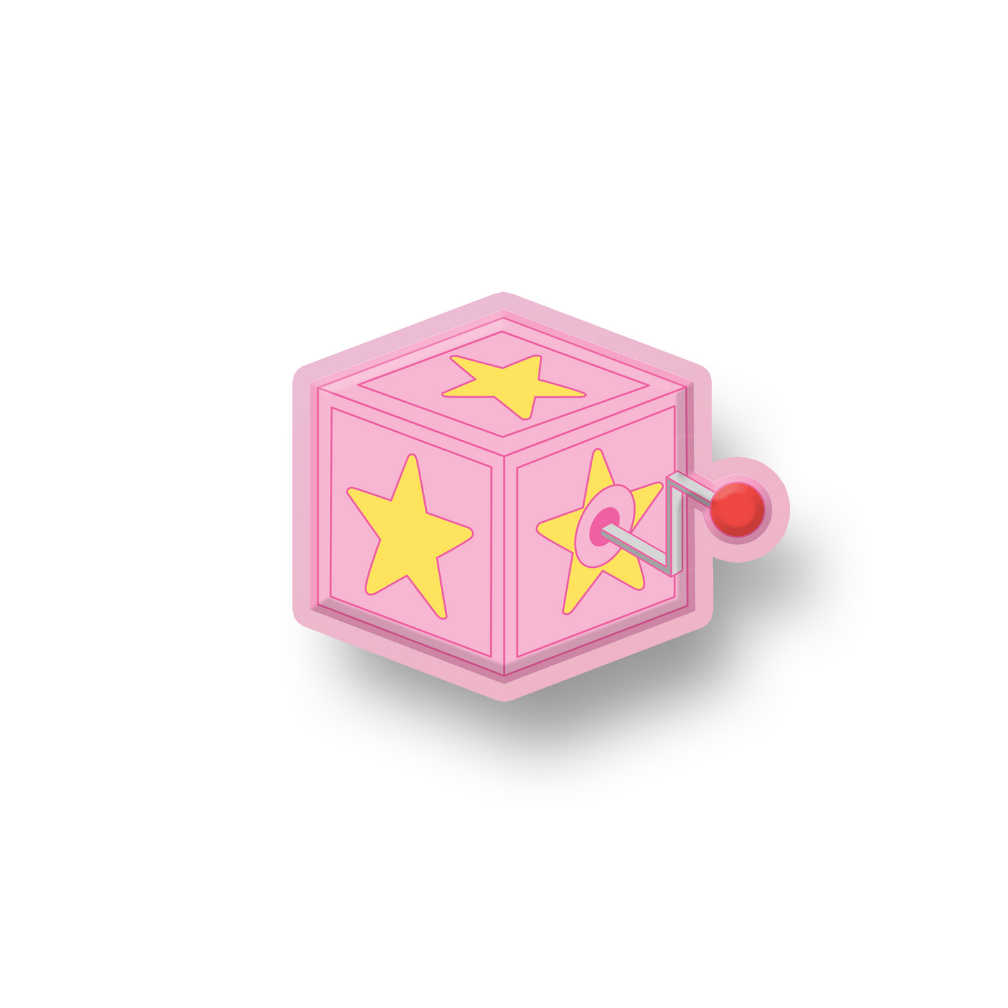 Jack-In-The-Box Shoe Charm