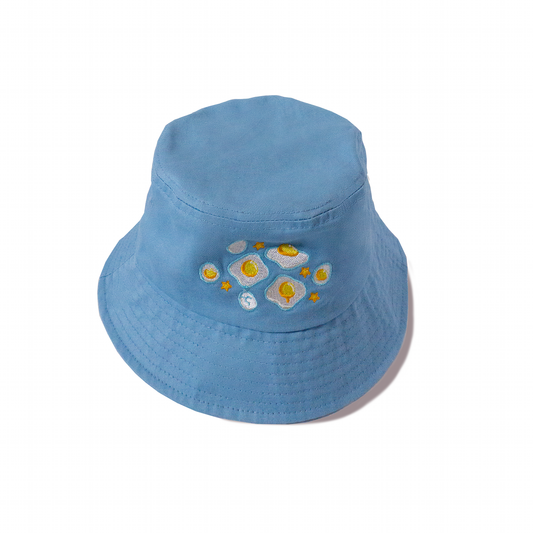 Eggie Embroidered Bucket Hat