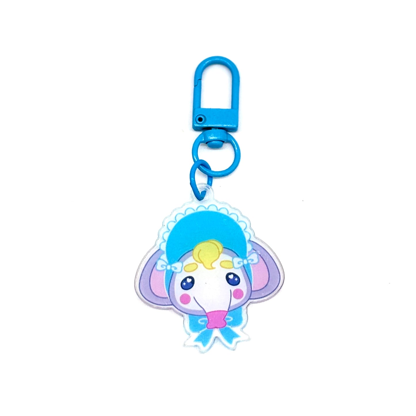 Clown Elephant mini-keychains