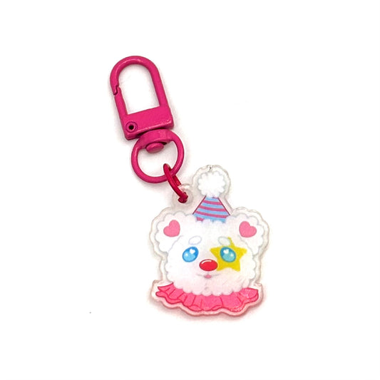 Clown Bear mini-keychains