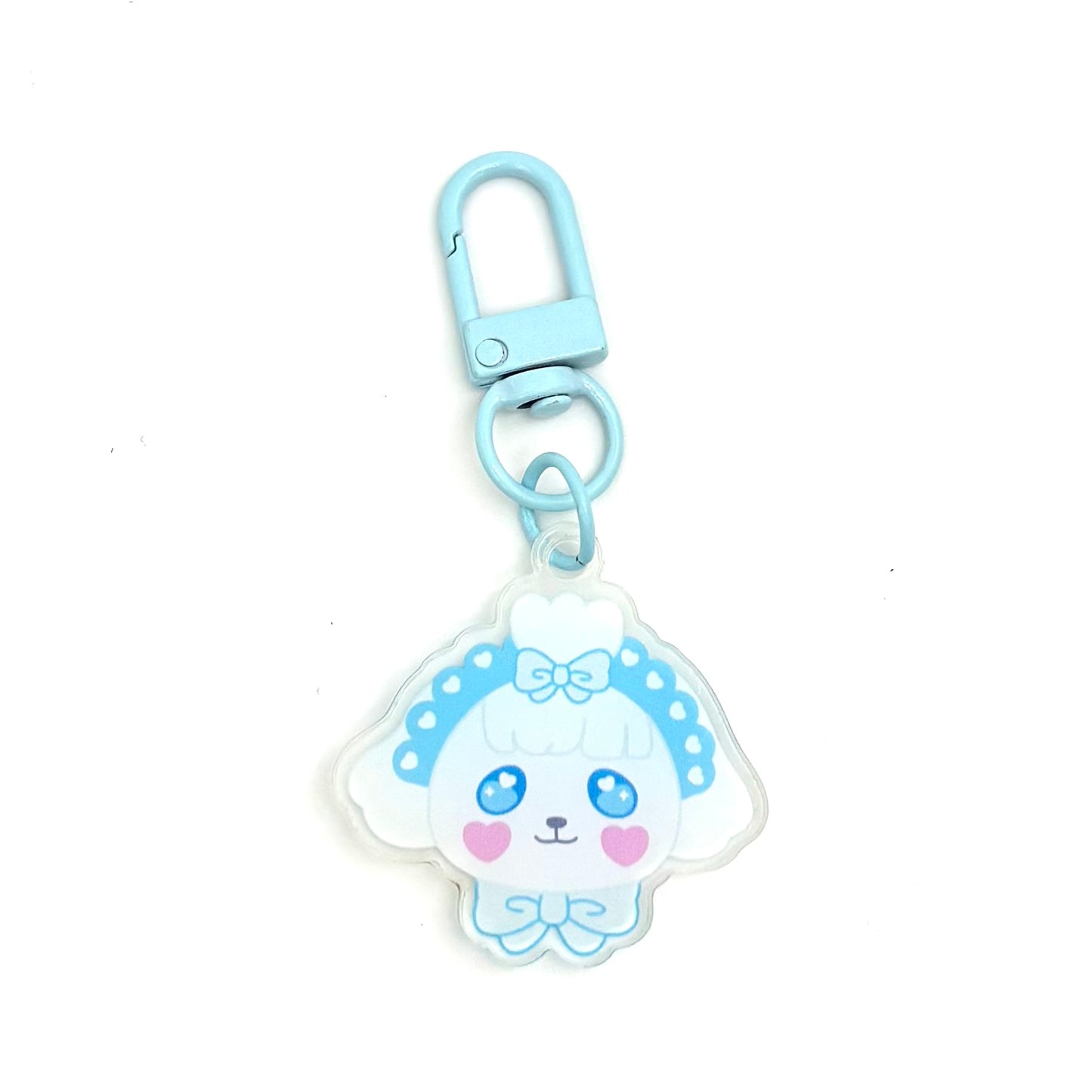 Clown Puppies mini-keychains