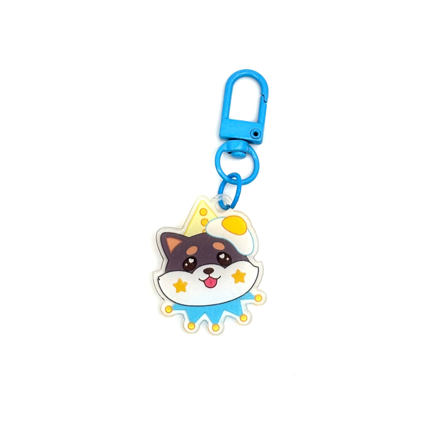 Clown Puppies mini-keychains