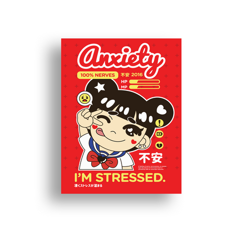 Rin Rin "Anxiety" Print