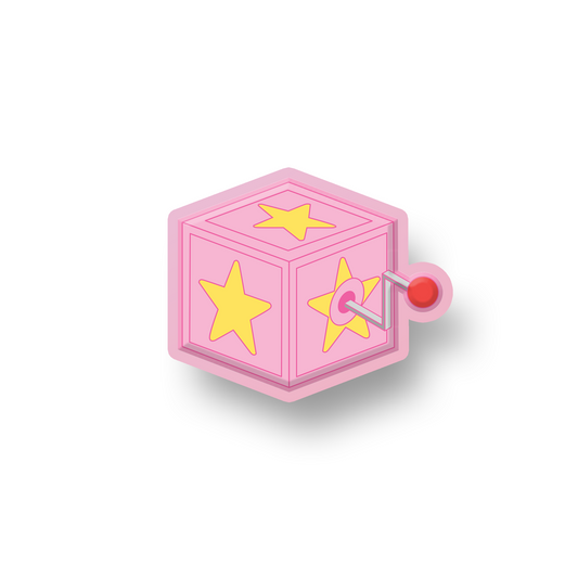 Jack-In-The-Box Shoe Charm
