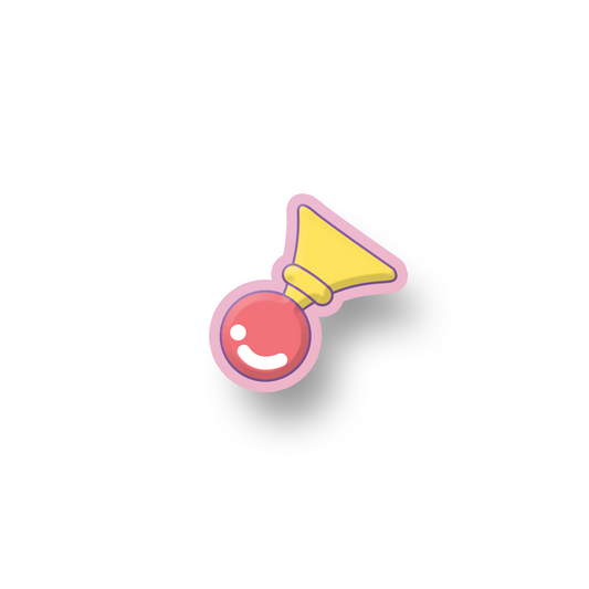 Clown Horn Shoe Charm