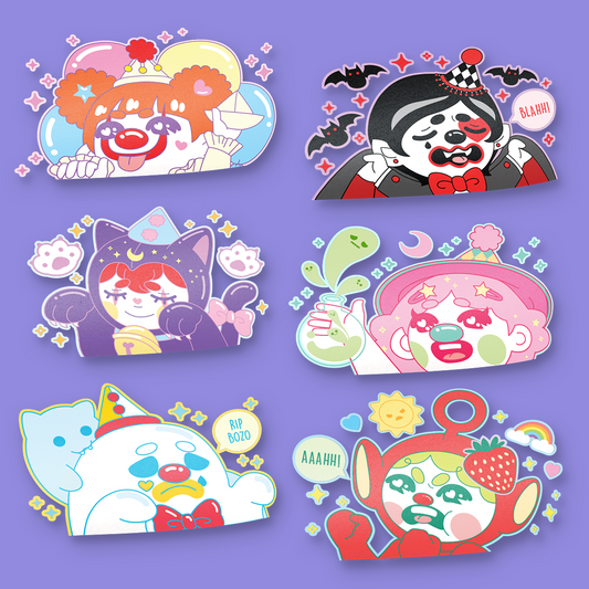 Halloween Decal Stickers - Full Set