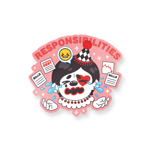 Responsibilities Decal Sticker
