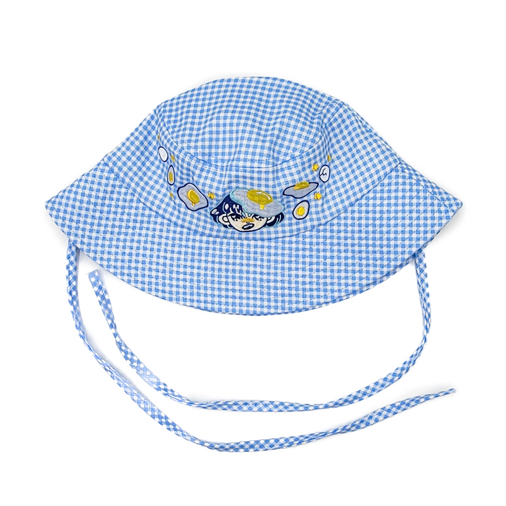 Eggie Gingham Bucket Hat