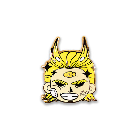 All Might - Best Classic Hero Enamel Pin -  Limited Edition