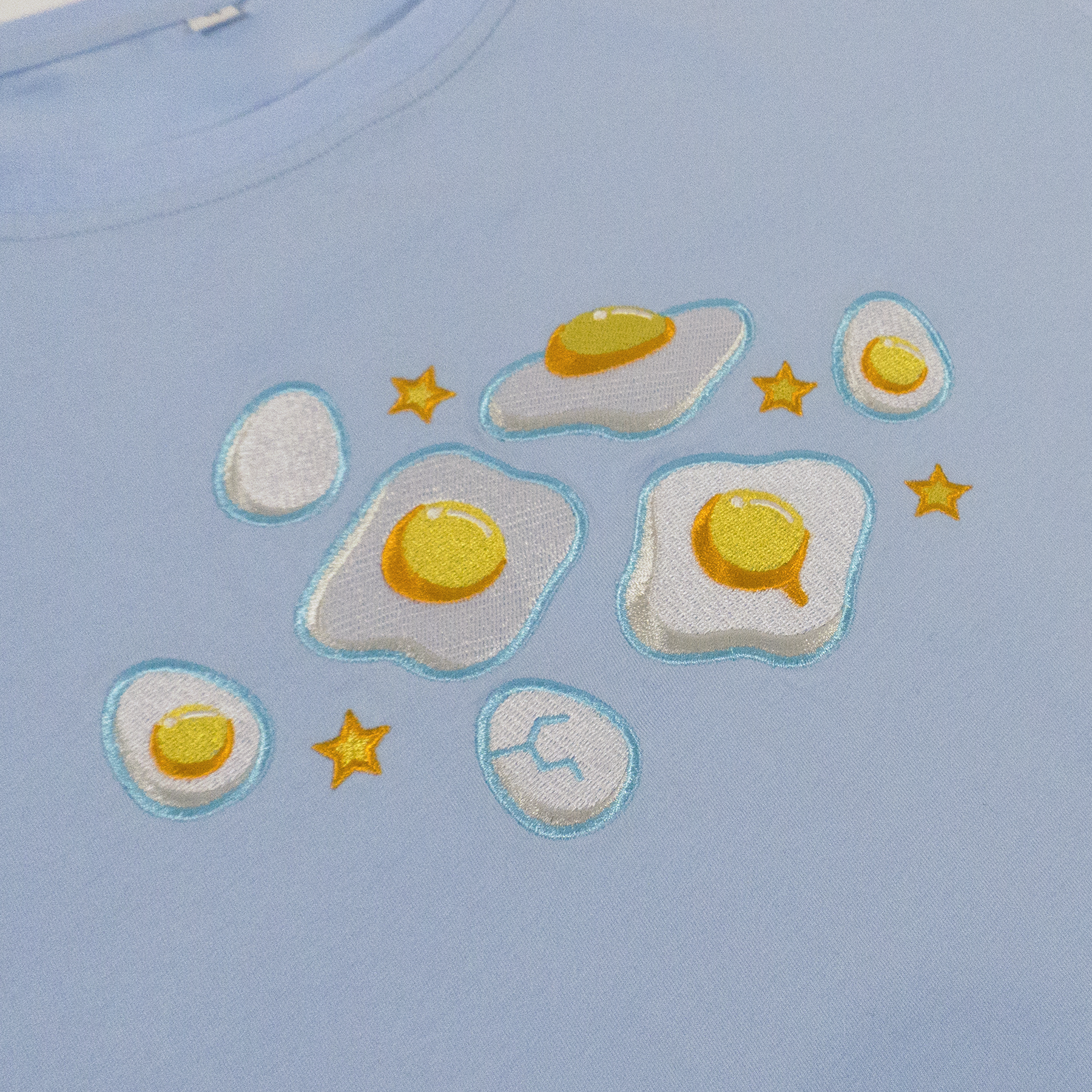 Best High Quality BIBEE Eggie Embroidered Crop Top
