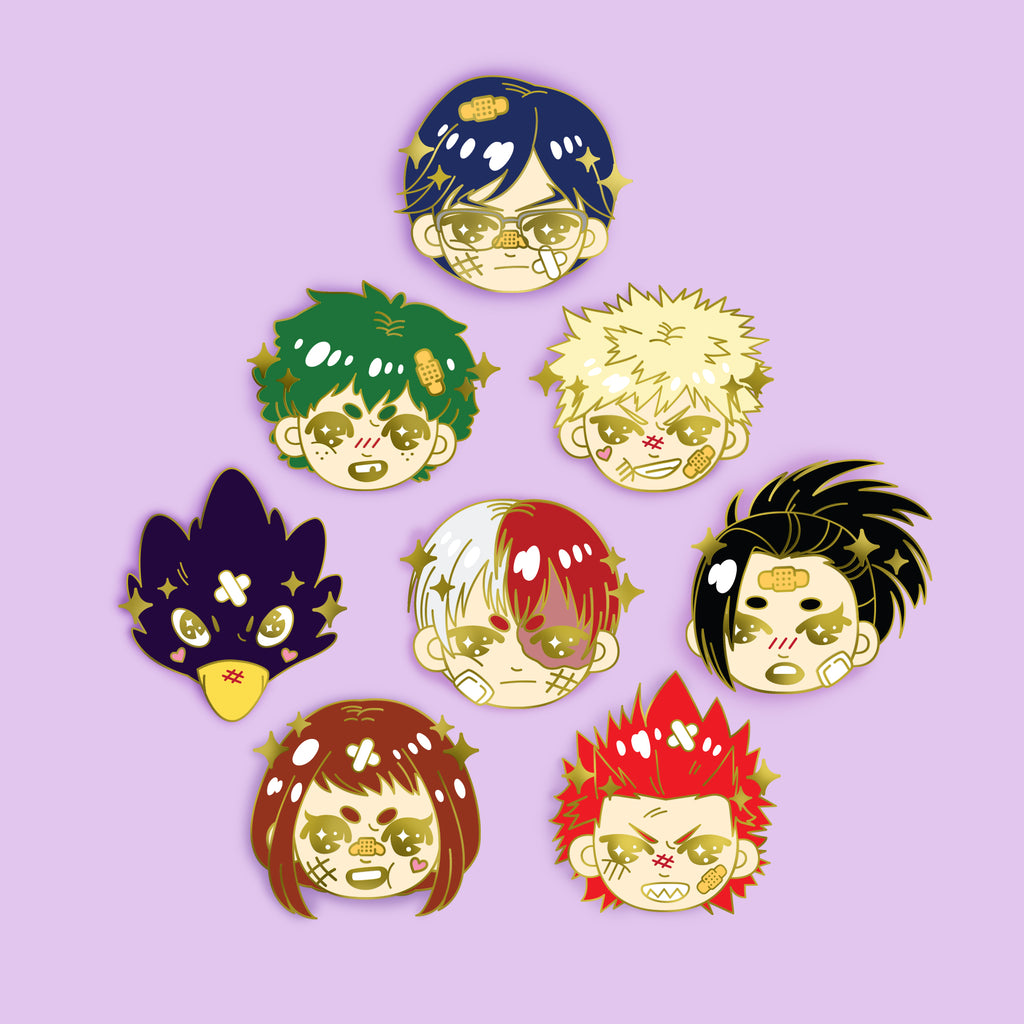FULL SET BNHA - Best Cute and Funny Enamel Pins - LIMITED EDITION
