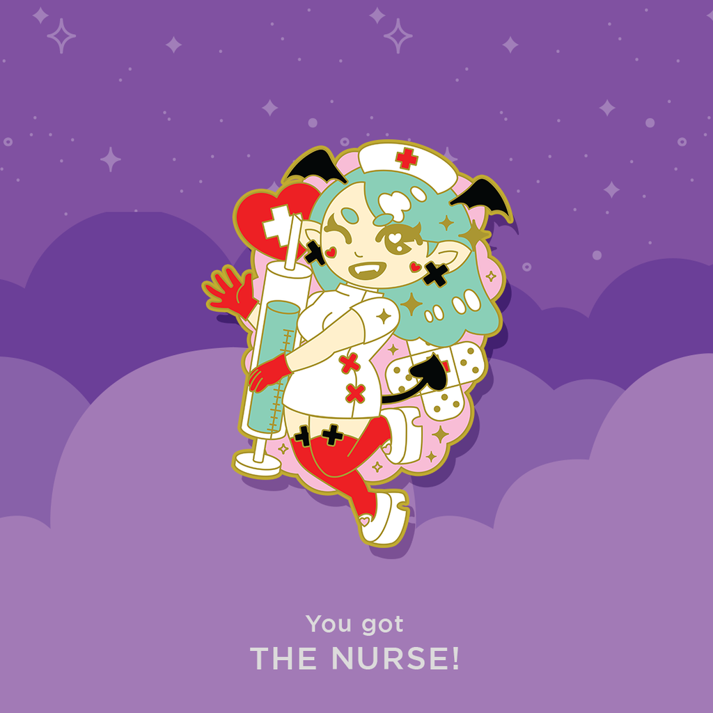 The Nurse - Ghoulies Enamel Pin