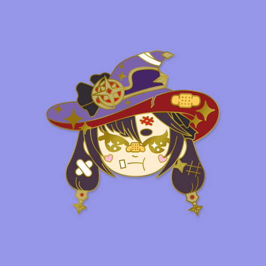 Mona - Unique High Quality Enamel Pin For Use Bags And Jacket Decor